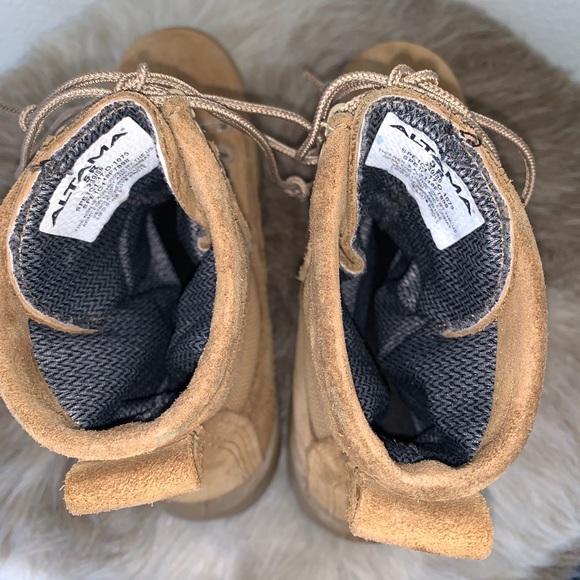 ALTAMA Cold Weather Army Combat BOOTS Mens Size 5R Coyote Brown - Picture 8 of 11